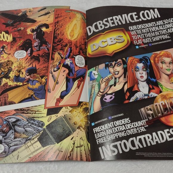 Justice League United 13  DC Comics 2015 VG/FN Society - Picture 5 of 16